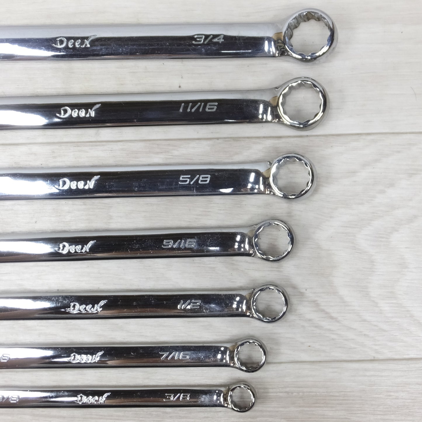 [送料無料] 7本セット◆ディーン DEEN スタンダード コンビネーション レンチ セット 8 10 12 13 14 17 19mm◆