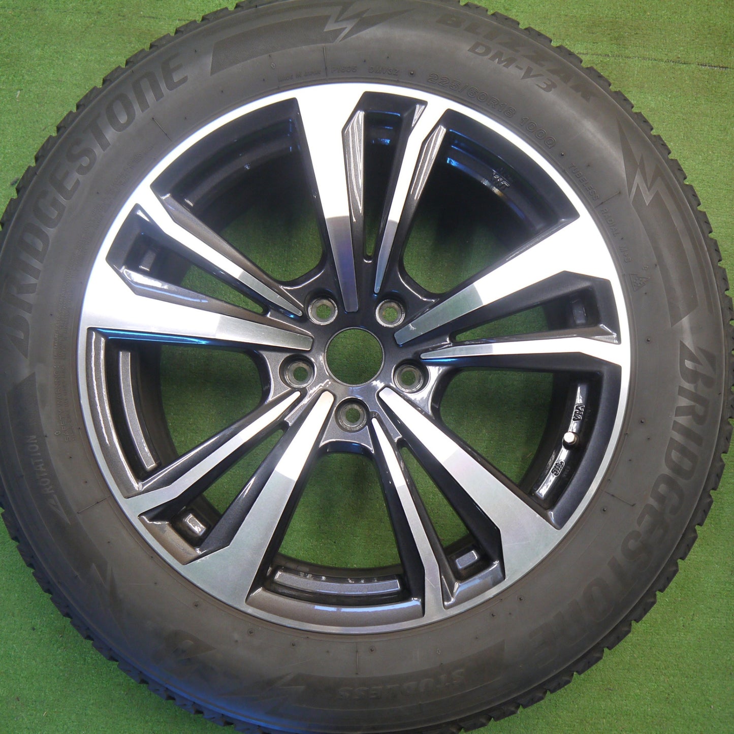 4本価格★BMW 等 smartline 365 225/60R18 スタッドレス ブリヂストン ブリザック DM-V3 スマートライン 18インチ PCD112/5H★6030403Hス