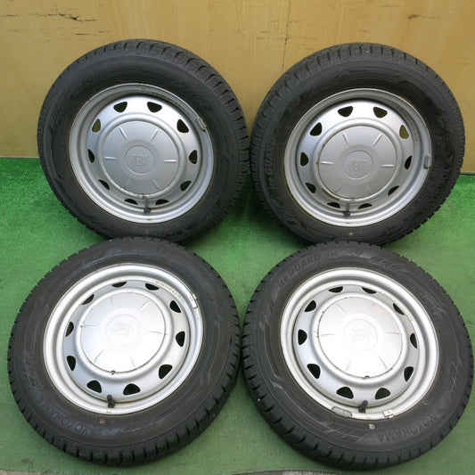 バリ溝！21年！9分★スタッドレス 155/65R13 ヨコハマ アイスガード iG60 JECT スチール ホイール 13インチ PCD 100 110 114.3/4H マルチ★5092809HAス