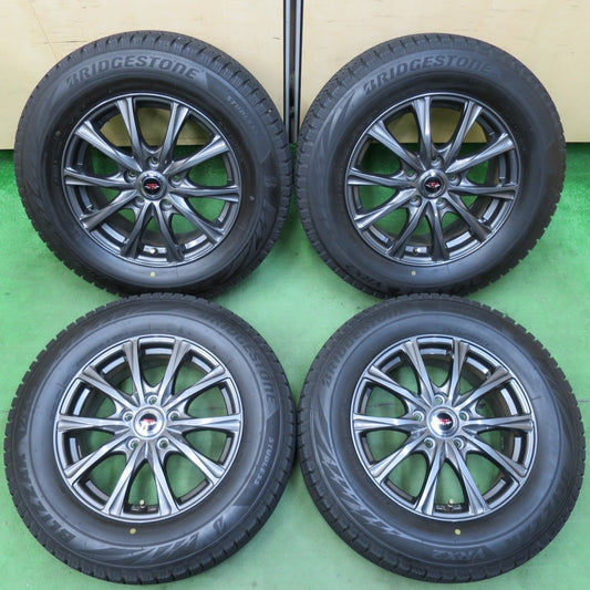 バリ溝！21年！キレイ！9分★スタッドレス 215/65R16 ブリヂストン ブリザック VRX2 TEAD テッド 16インチ PCD114.3/5H★5021005イス