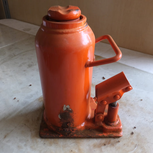 [送料無料] ◆マサダ 油圧ジャッキ MHK-15N 工具 15TON 15ton 15トン 15000kg 油圧式 オイル だるま ダルマ 車載 自動車 点検 整備(7)◆