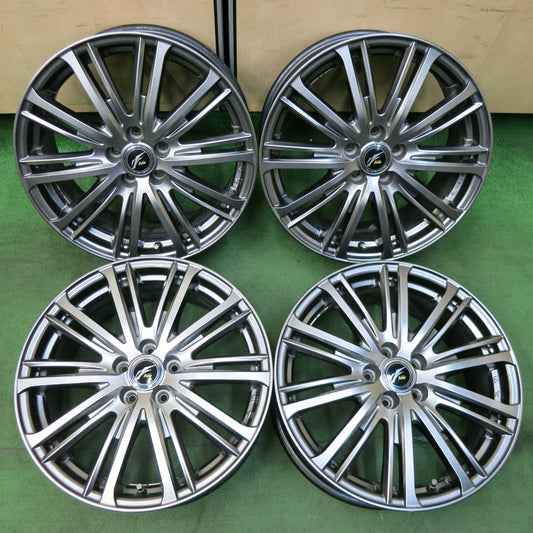 [送料無料] 4本価格★XV フォレスター 等 Fang weds ファング ウェッズ ホイール 17インチ 17×7J PCD100/5H★5011501SYホ