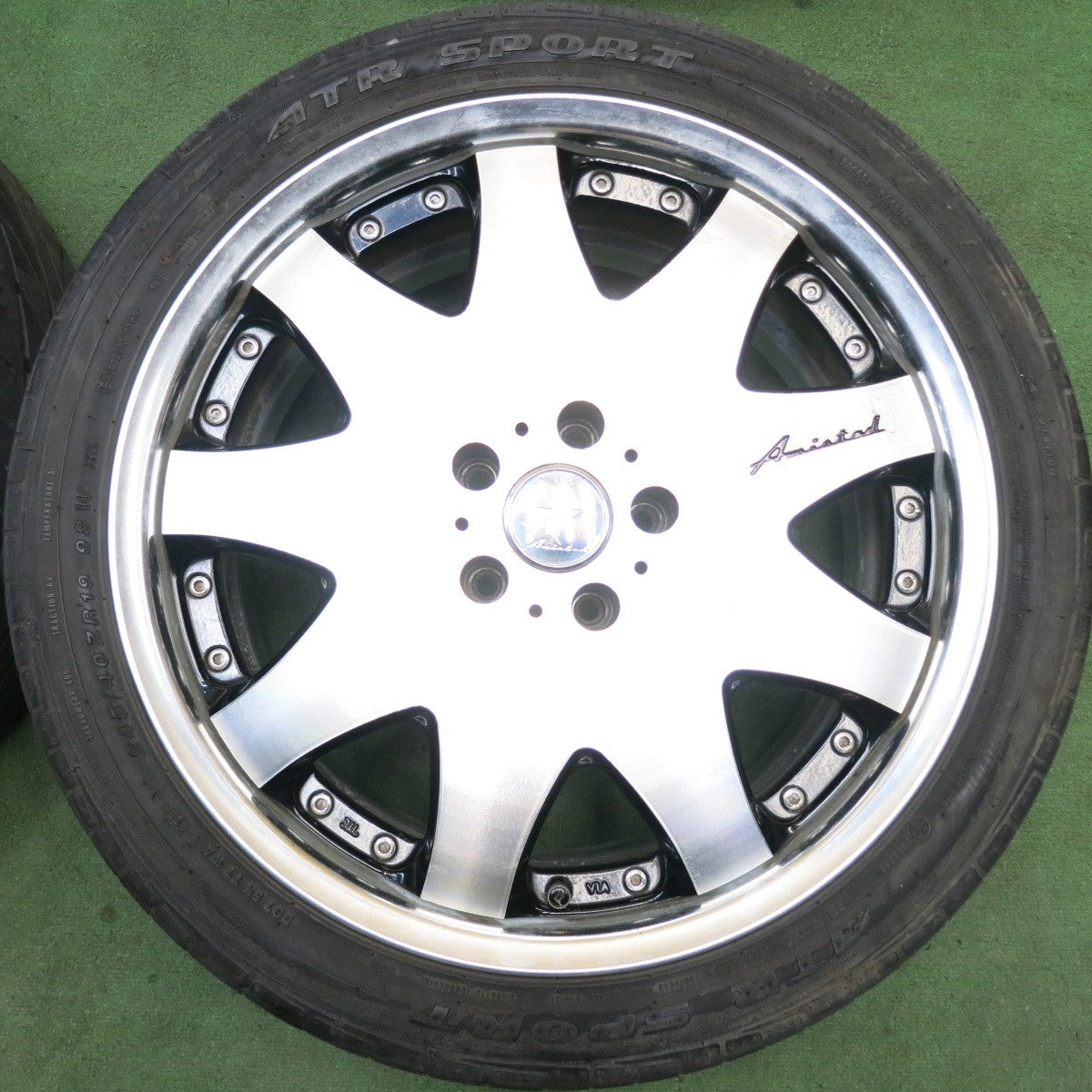 4本価格◎Amistad クラウド 245/40R19 ATR SPORT アミスタット ATRスポーツ 19インチ PCD114.3/5H◎6061301HAノ