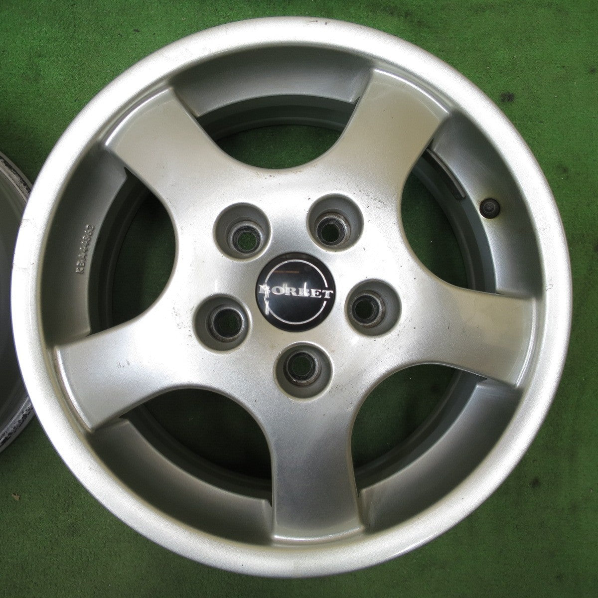 4本価格★BORBET type CB 15インチ ホイール ボルベット 15×6.5J PCD112/5H★6051304NGホ