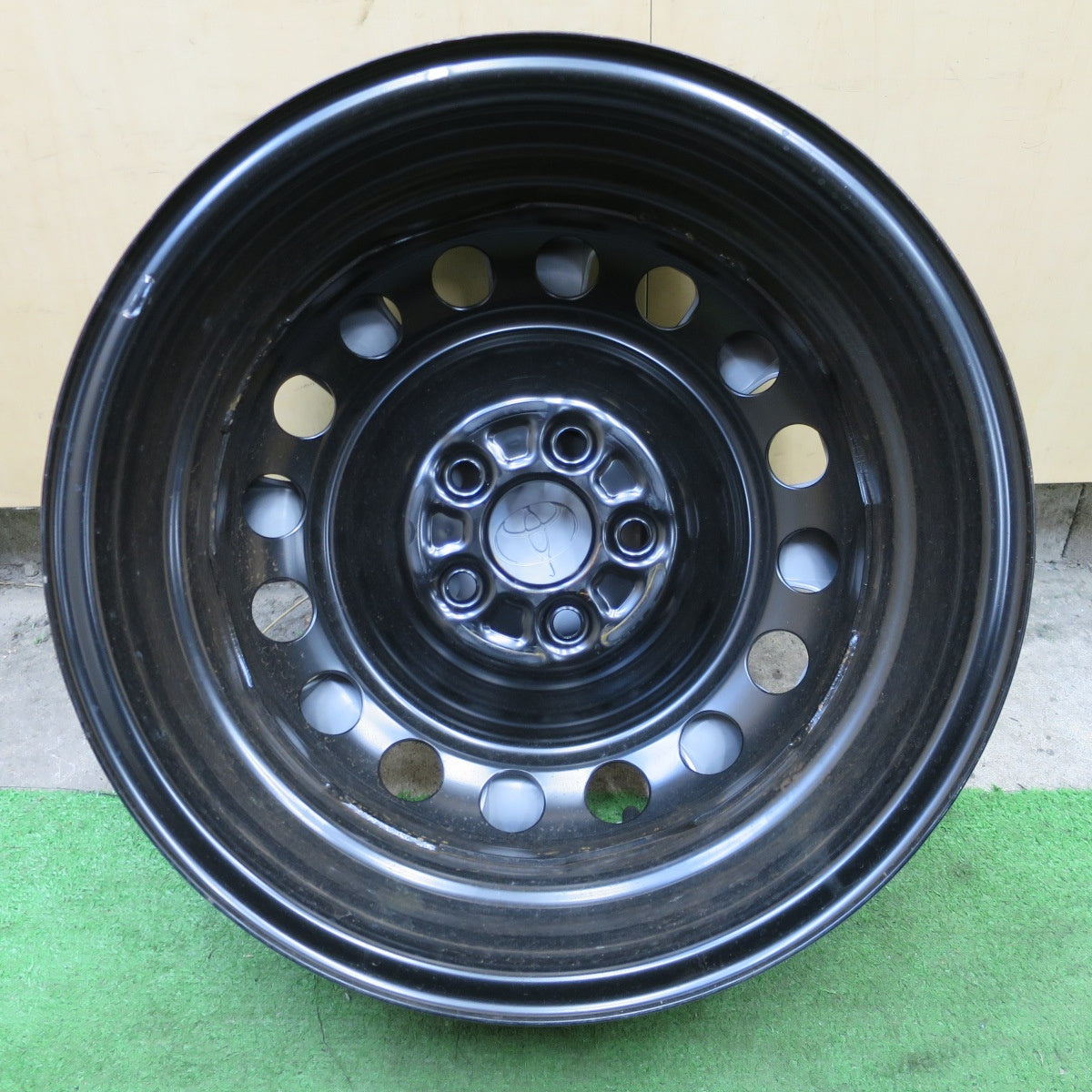 新車外し★トヨタ 10系 シエンタ Zグレード 純正 スチール ホイール 15インチ 15×5.5J PCD100/5H★6061203NGホ