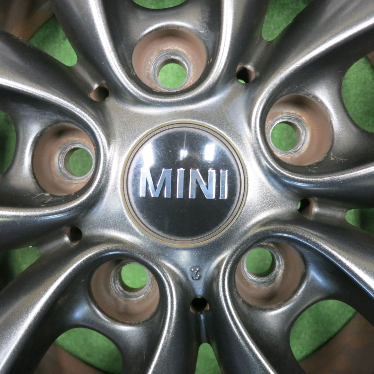 [送料無料] 4本価格★MINI R60 ミニ クロスオーバー 純正 205/55R17 コンチネンタル コンチプレミアムコンタクト2 17インチ PCD120/5H★4121609TNノ