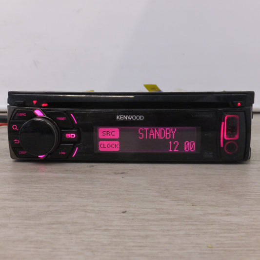 [送料無料] ★ケンウッド KENWOOD カーオーディオ 1DIN コンポ CDレシーバー U565SD[23]★