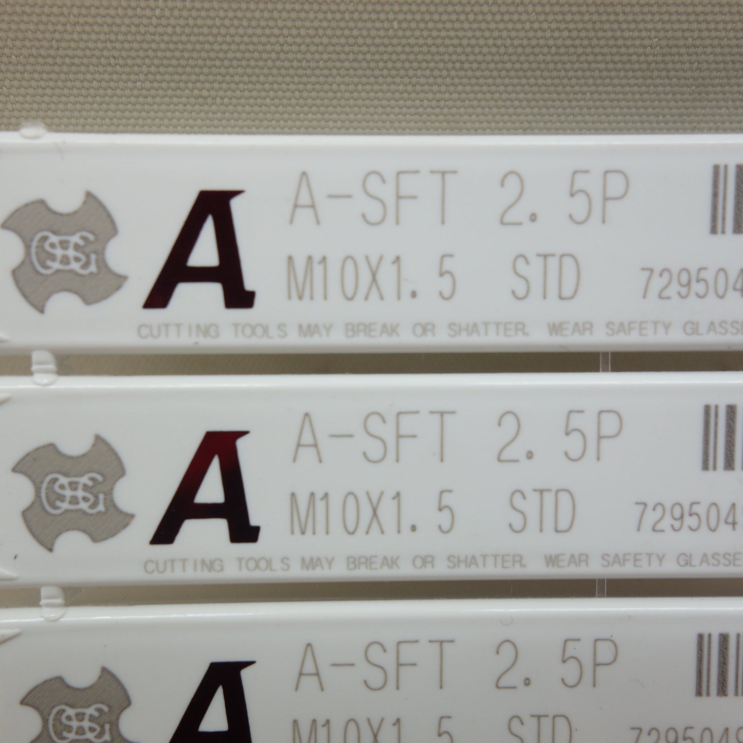 [送料無料] 未使用！5点セット☆OSG スパイラル タップ A-SFT 2.5P M10×1.5 STD 72950491 8325317☆