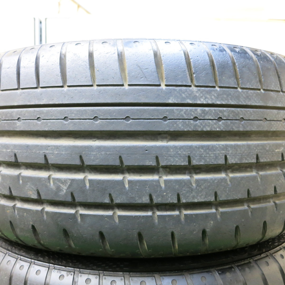 [送料無料] バリ溝！キレイ！8.5分★ポルシェ 997 911 カレラ 純正 235/40R18 265/40R18 コンチネンタル スポーツコンタクト2 PCD130/5H★4100205SYノ