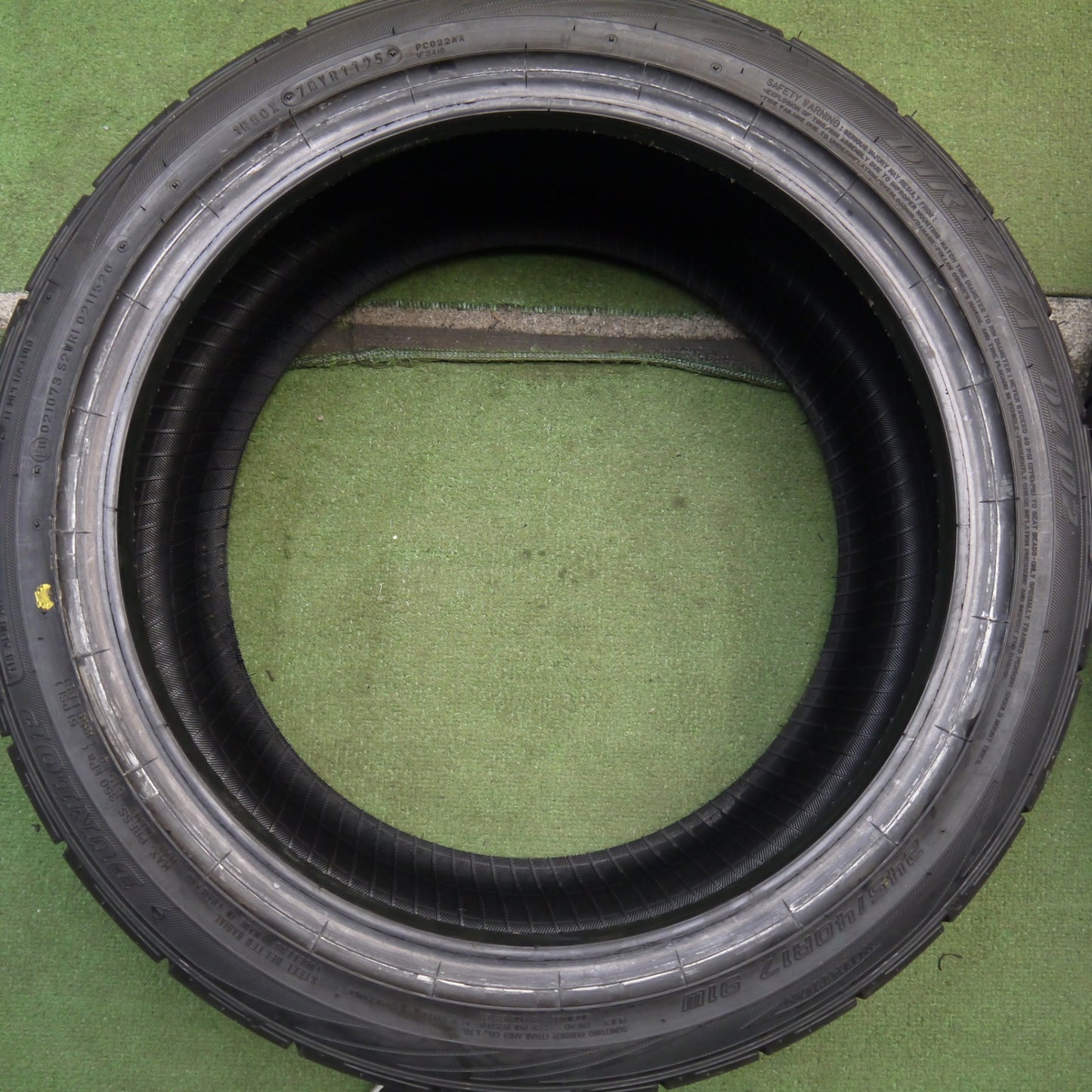 バリ溝！25年！9.5分★245/40R17 ダンロップ DIREZZA DZ102 ディレッツァ 17インチ タイヤ ベンツ BMW 等★5090910Hノタ