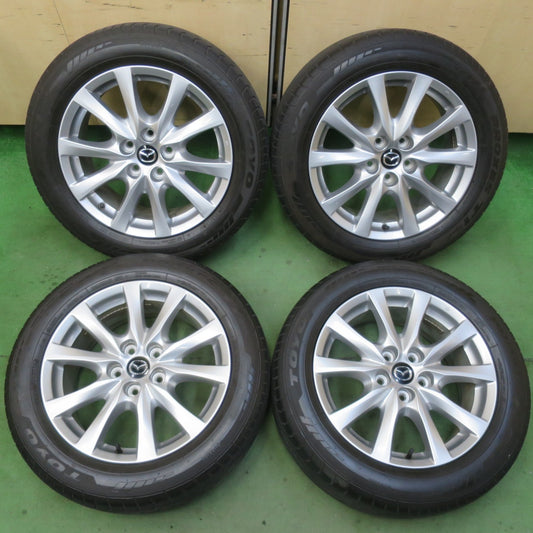 バリ溝！キレイ！9.5分★マツダ アテンザ 純正 225/55R17 トーヨー プロクセス T1 Sport 17インチ PCD114.3/5H★6022601イノ