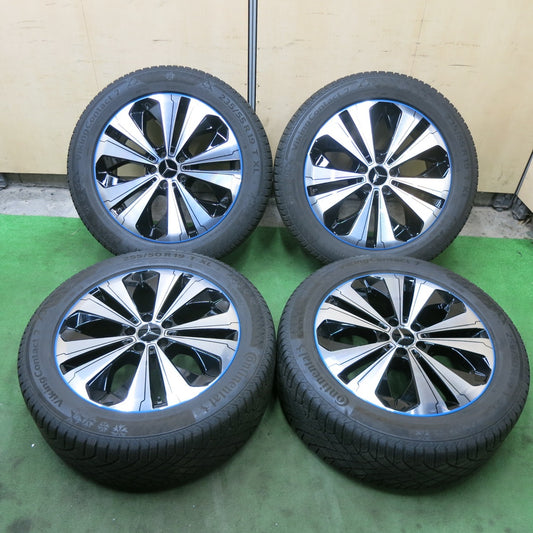 希少！キレイ！22年★ベンツ N293 EQC 純正 235/55R19 255/50R19 スタッドレス コンチネンタル バイキングコンタクト7 19インチ PCD112/5H★6011203ナス