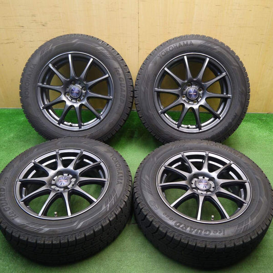 バリ溝！21年！キレイ！9.5分★スタッドレス 195/65R16 ヨコハマ アイスガード iG60 VELVA CHARGE ヴェルヴァ 16インチ PCD100/4H★5040104Hス