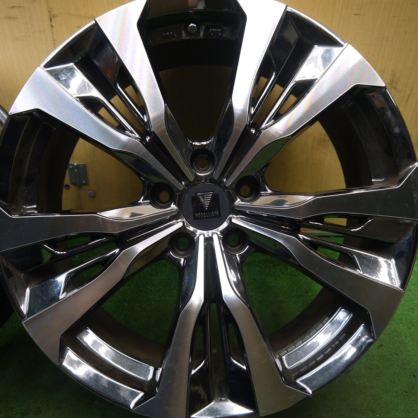 2本価格★MODELLISTA WingDancer X ホイール 19インチ モデリスタ ウイングダンサーX 19×8J PCD114.3/5H★5081211Hホ