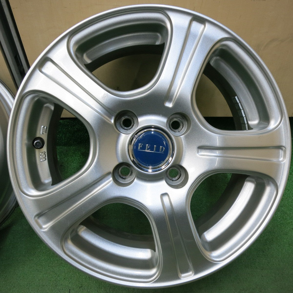 キレイ★FEID ブリヂストン製 ホイール 14インチ 14×5.5J PCD100/4H★5042514SYホ