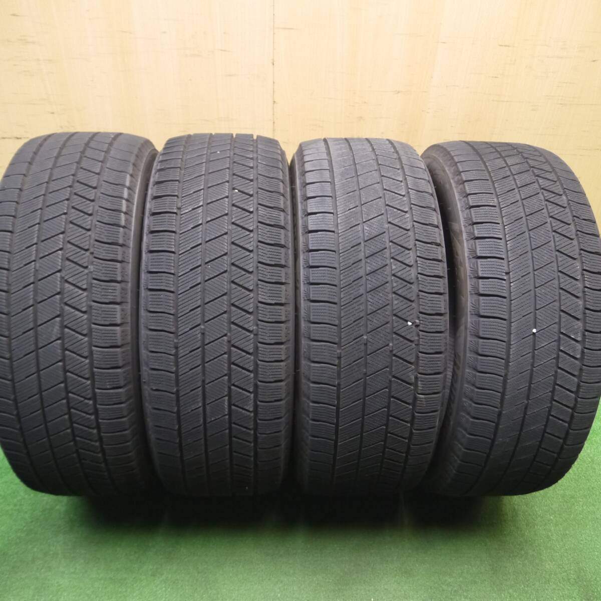 バリ溝！23年！9分★スタッドレス 215/55R17 ブリヂストン ブリザック VRX3 タイヤ 17インチ オデッセイ エスティマ ヴェゼル カムリ CX-3等★4122503Hスタ