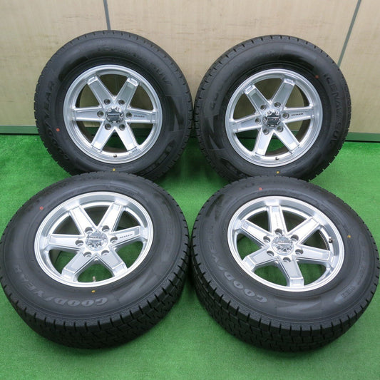 バリ溝！22年！キレイ！ほぼ10分★スタッドレス 265/65R17 グッドイヤー アイスナビ SUV KEELER キーラー 17インチ PCD139.7/6H★4111502HAス