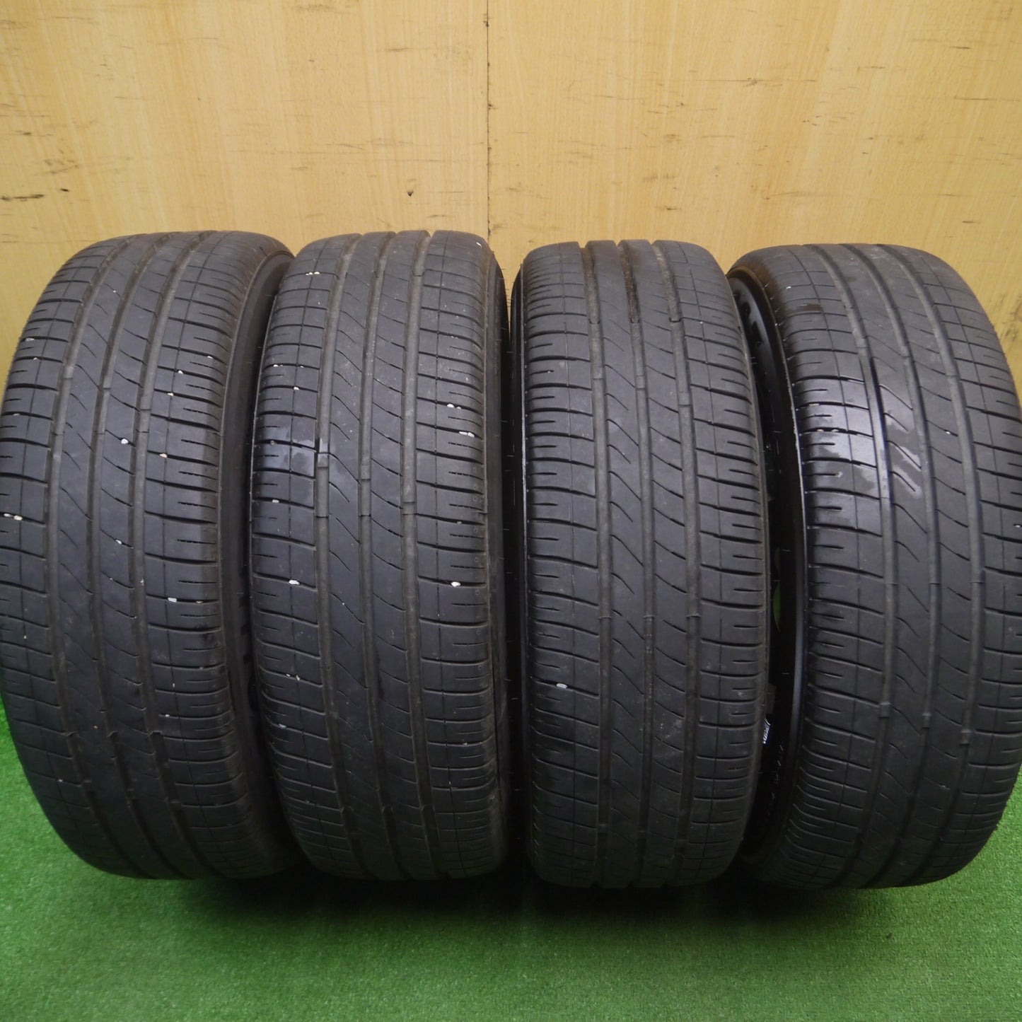 [送料無料] バリ溝！23年！キレイ！9.5分★G-SPEED 185/60R15 マーキス CST MR61 Gスピード 15インチ PCD100/4H★4102303Hノ