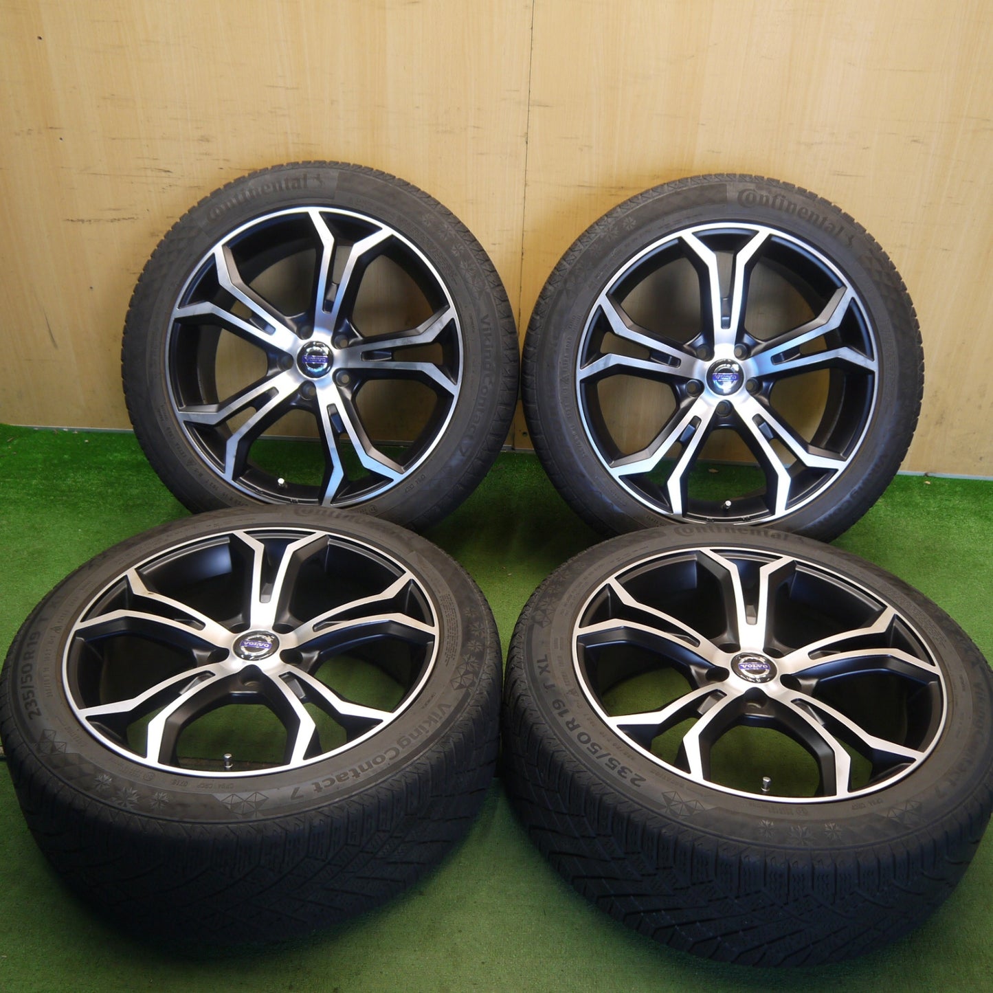 キレイ◎ボルボ 等 VST Type PLS 235/50R19 スタッドレス コンチネンタル バイキングコンタクト7 19インチ PCD108/5H◎6062902Hス