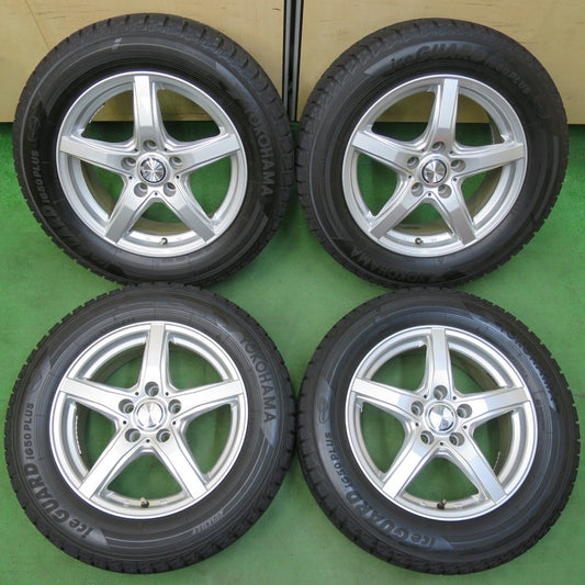 バリ溝！キレイ！9.5分★スタッドレス 215/60R16 ヨコハマ アイスガード iG50 プラス VIOLENTO ヴィオレント 16インチ PCD114.3/5H★5011701イス