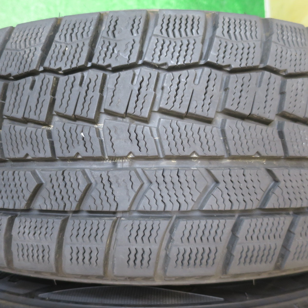 バリ溝！21年！9分★スタッドレス 195/65R15 ダンロップ ウインターマックス WM02 LUPS 社外 アルミ 15インチ PCD114.3/4H 5H マルチ★5110401NJス