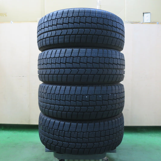 バリ溝！21年！ほぼ10分★スタッドレス 205/55R16 ダンロップ ウインターマックス WM02 タイヤ 16インチ インプレッサ 86 BRZ プリウス 等★5091107イスタ