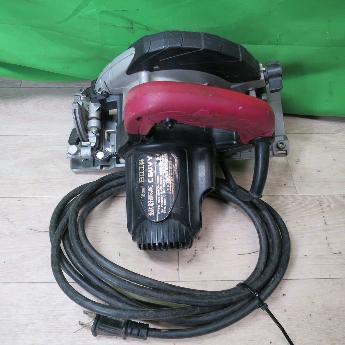 [送料無料] ☆日立工機 165mm 深切り 電子 造作 丸のこ 100V C6UVY 丸鋸 丸ノコ マルノコ 切断機 電動 工具 ①☆
