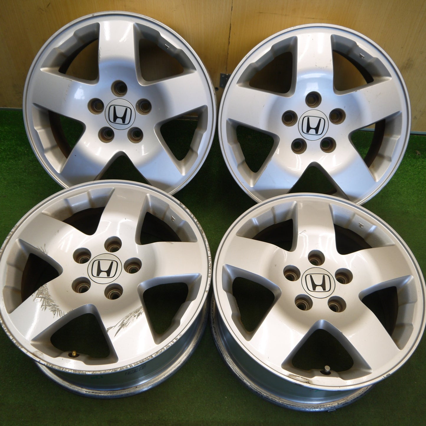 4本価格★ホンダ YH2 エレメント 純正 ホイール 16インチ 16×6.5JJ PCD114.3/5H★6051106Hホ