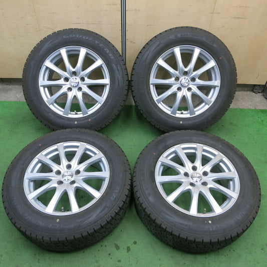バリ溝！22年！キレイ！9.5分以上★スタッドレス 225/65R17 グッドイヤー アイスナビ SUV ravrion RS01 ラブリオン 17インチ PCD114.3/5H★5050204ナス