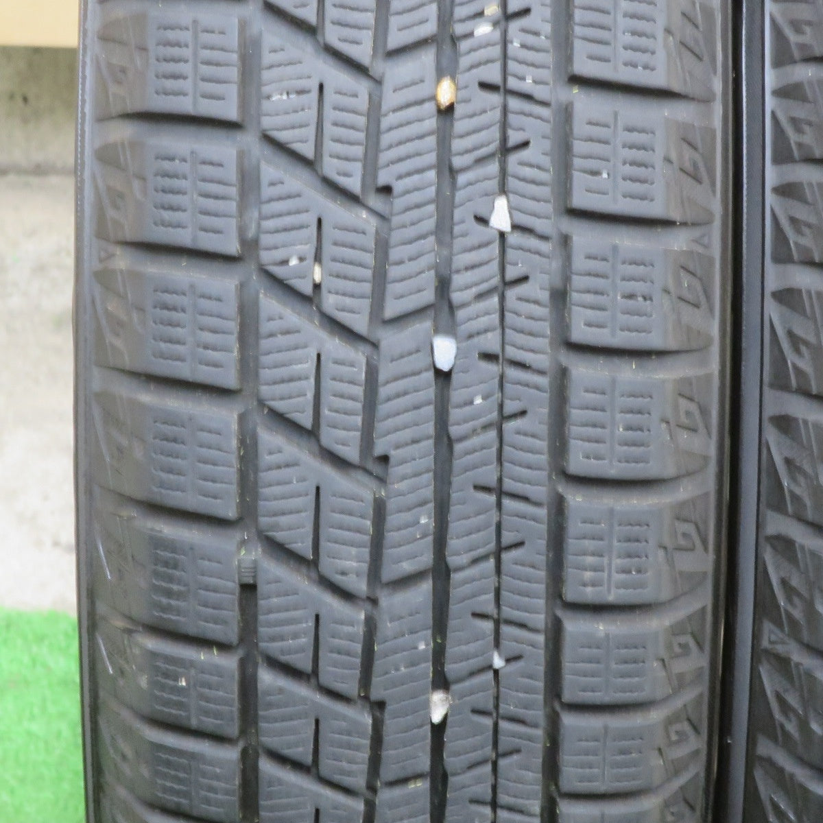 バリ溝！23年！キレイ！9分★スタッドレス 155/65R14 ヨコハマ アイスガード iG60 WEZEN 社外 アルミ 14インチ PCD100/4H★6022703TTス