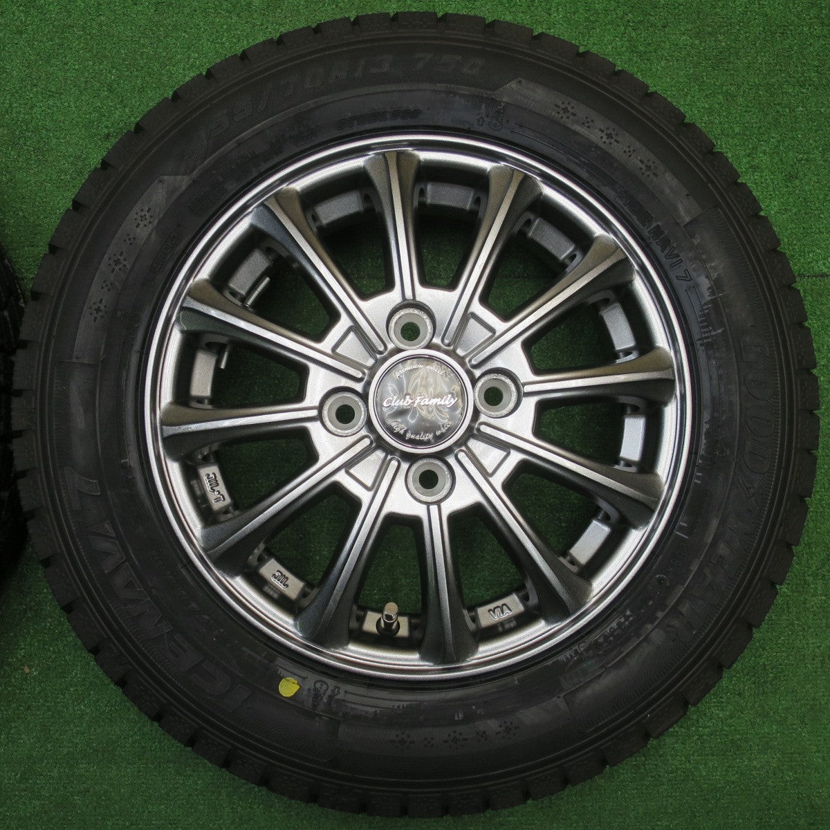 未使用！23年★スタッドレス 155/70R13 グッドイヤー アイスナビ7 Club Family クラブ ファミリー 13インチ PCD100/4H★5110511NJス