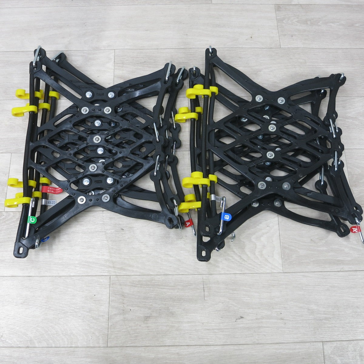 [送料無料] 未使用◆SOFT99 非金属 タイヤ チェーン 速がけ 救急隊 ネット KK-22 軽自動車 専用 問題解決型 チェーン◆