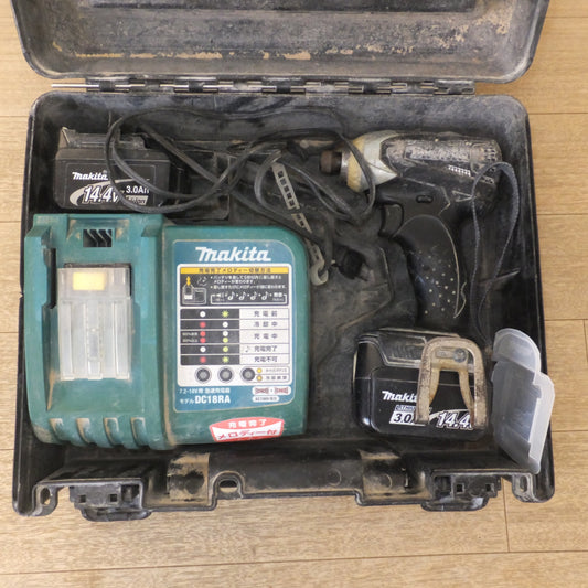 [送料無料] 現状品★マキタ makita 充電式インパクトドライバ TD132DRFXB 14.4V★