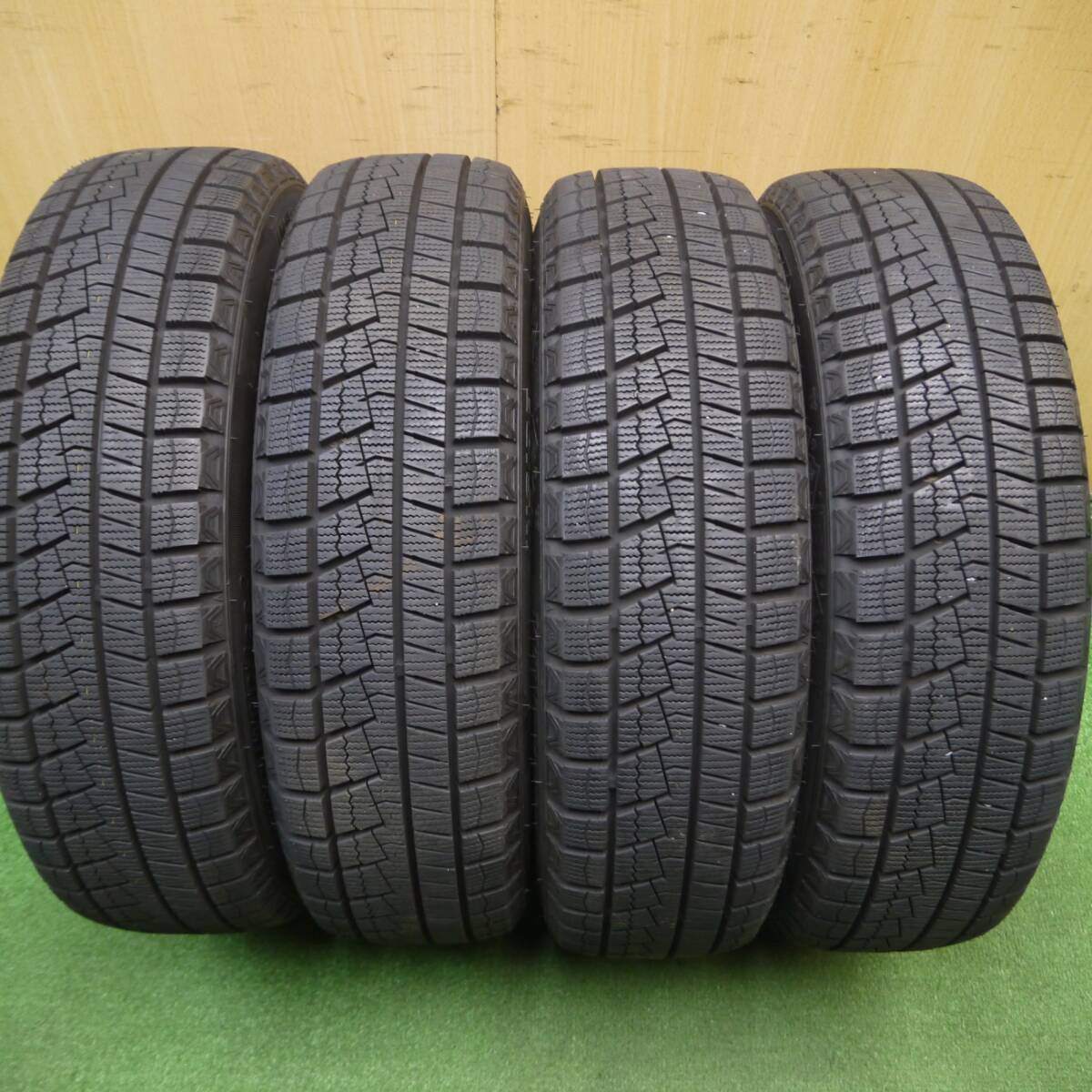 バリ溝！22年！9.5分★スタッドレス 155/65R14 ネクセン ウィンガード アイス2 WH42 smart MANARAY SPORT スマート マナレイ 14インチ PCD100/4H★5010601Hス
