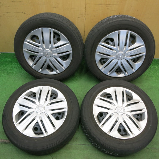 キレイ★ホンダ GK フィット 純正 スチール 185/60R15 ヨコハマ ブルーアース E50 E50J 15インチ PCD100/4H★6052307HAノ