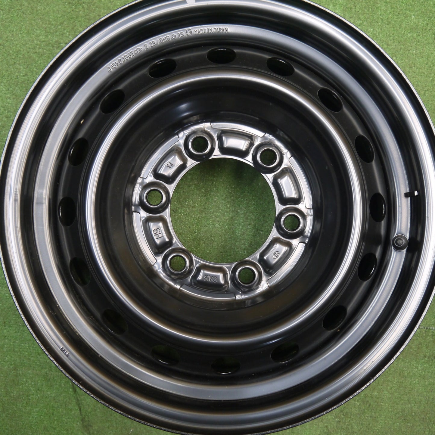 新車外し★トヨタ ハイエース 純正 スチール ホイール 15インチ 15×6J PCD139.7/6H★6022412Hホ