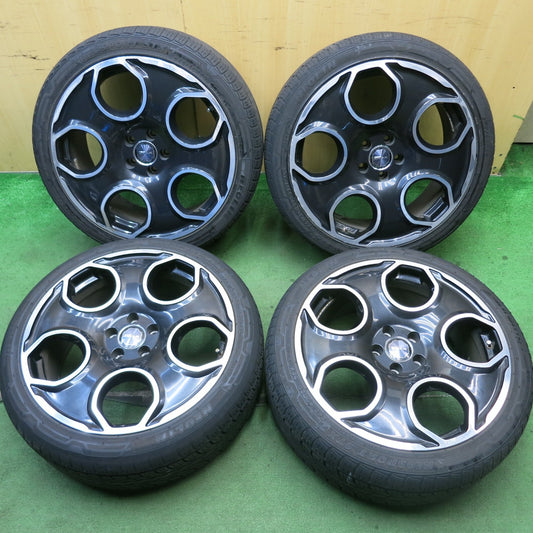 バリ溝！21年！9.5分★PREMIX GEAR Lehrmeister 245/40R20 ネオリン NEOSPORT STX プレミックス ギア レアマイスター 20インチ PCD114.3/5H★5082405HAノ
