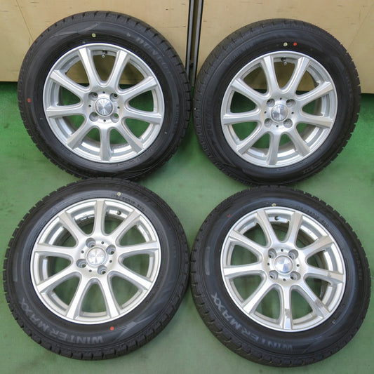 ほぼ未使用！25年★スタッドレス 175/65R15 ダンロップ ウインターマックス WM02 DUFACT デュファクト 15インチ PCD100/4H★6041108イス