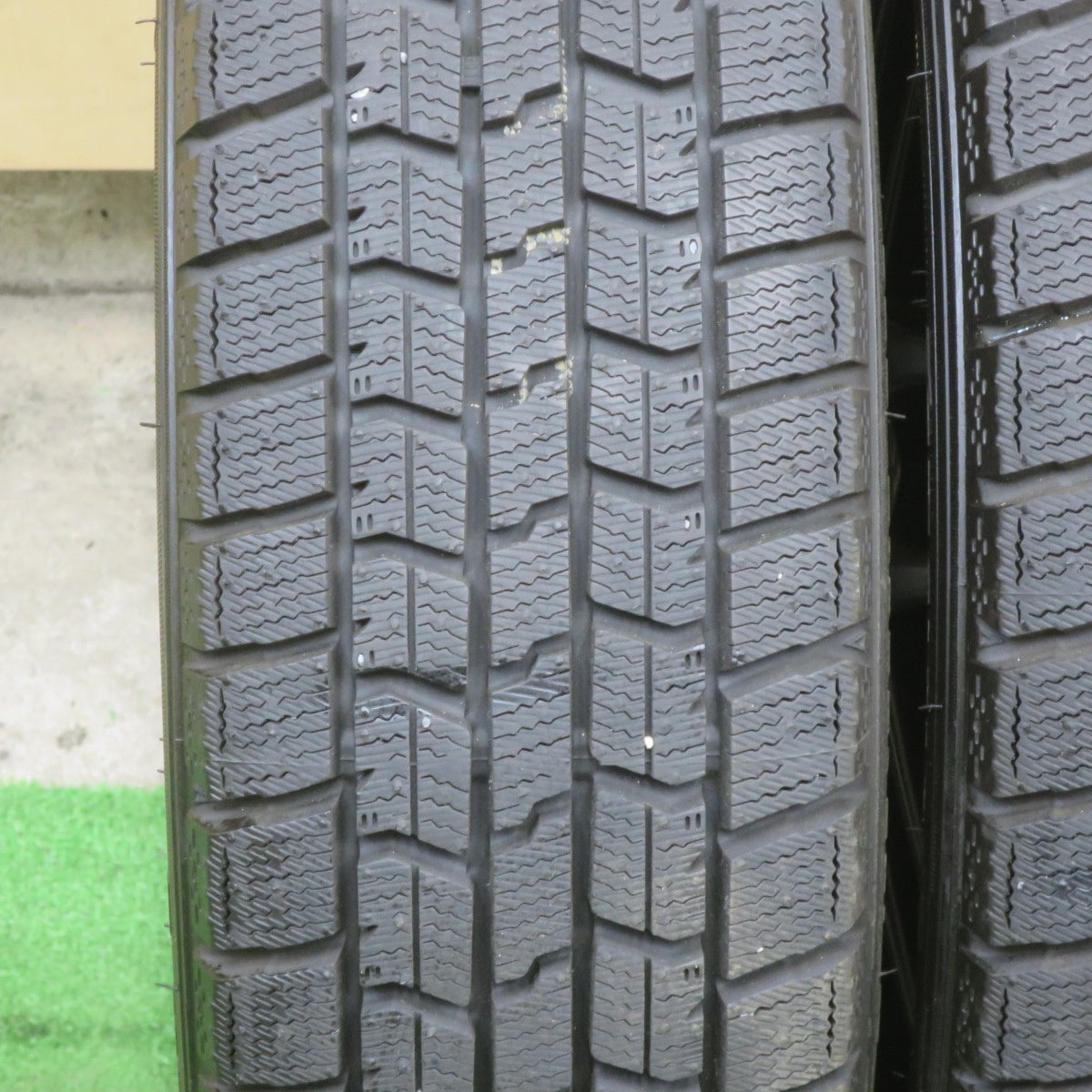 バリ溝！24年！キレイ！ほぼ10分★ホンダ N-ONE RS 純正 165/55R15 スタッドレス グッドイヤー アイスナビ7 15インチ Nワン PCD100/4H★6021504TTス