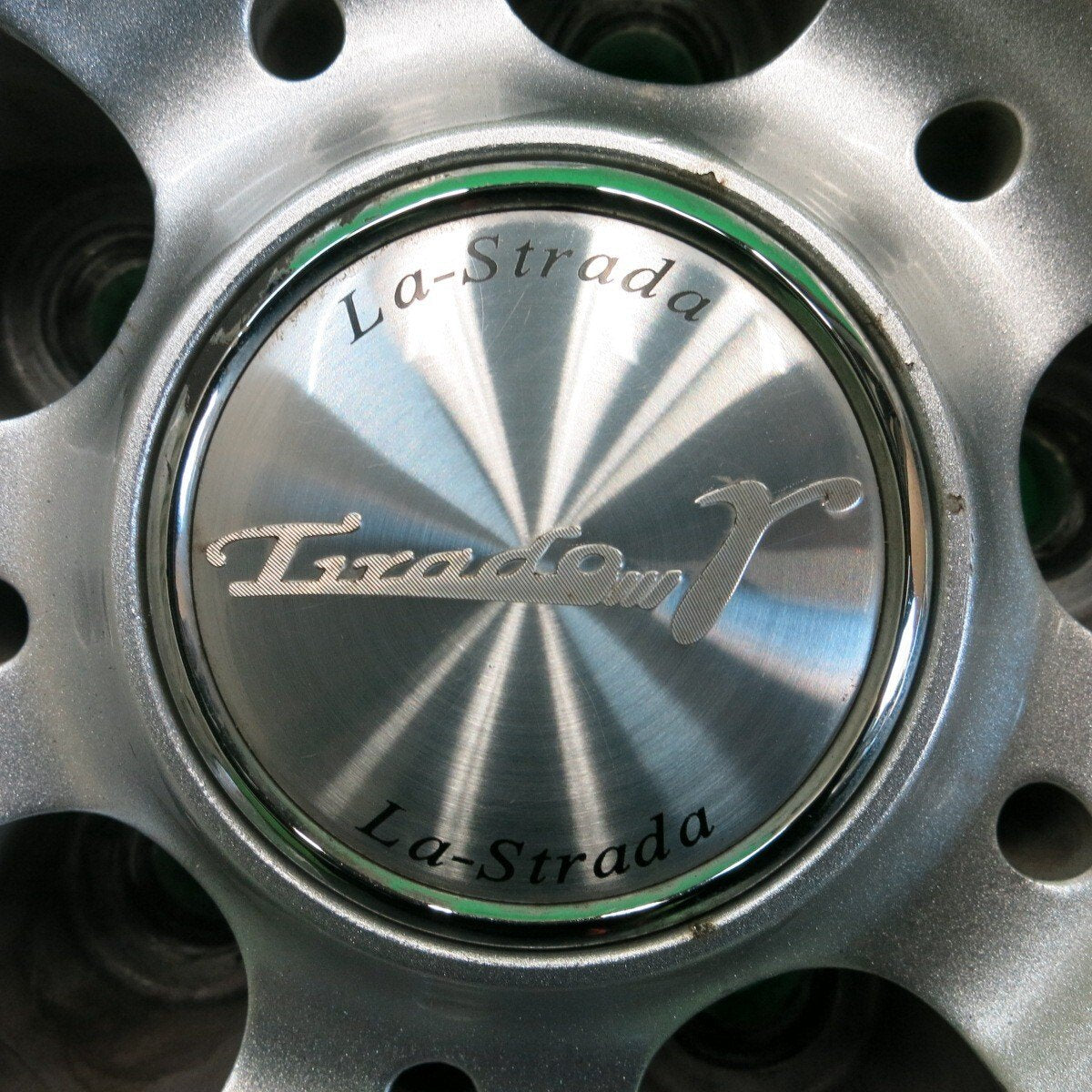 バリ溝 綺麗 9.5分★スタッドレス 225/65R17 ダンロップ ウインターマックス SJ8 Tiradoγ La-Strada PCD114.3/5H★4051702ナス