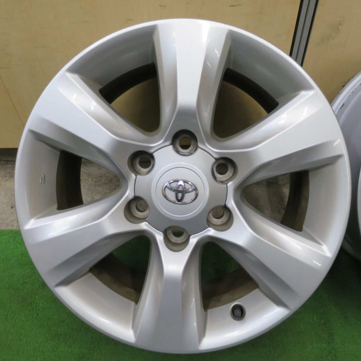 4本価格★トヨタ 150系 ランクル プラド 純正 ホイール 17インチ 17×7.5J PCD139.7/6H★6030301NGホ