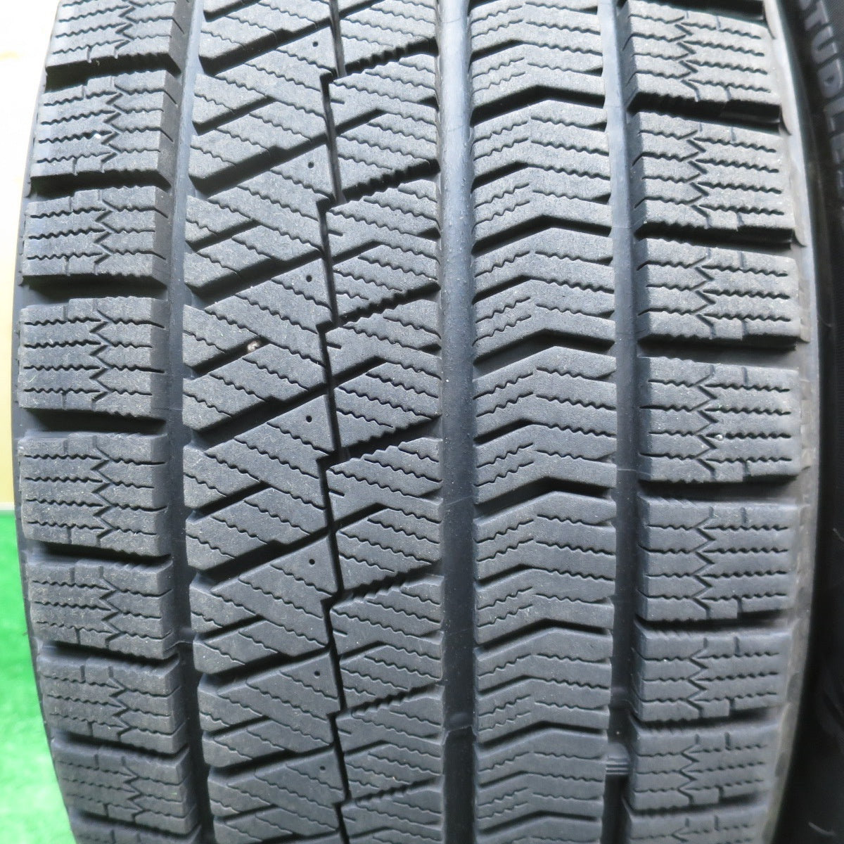バリ溝！9.5分★三菱 ランエボ7 GT-A 純正 225/45R17 スタッドレス ブリヂストン ブリザック VRX2 17インチ PCD114.3/5H★5112401NJス