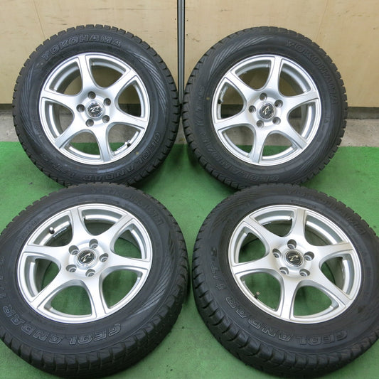 バリ溝！9.5分★スタッドレス 215/65R16 ヨコハマ ジオランダー i/T-S Treffer トレファー 16インチ PCD114.3/5H★5050105TTス