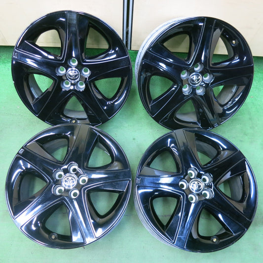 4本価格★トヨタ 50系 プリウス ツーリング 純正 ホイール 17インチ 17×7J PCD100/5H★5061112SYホ