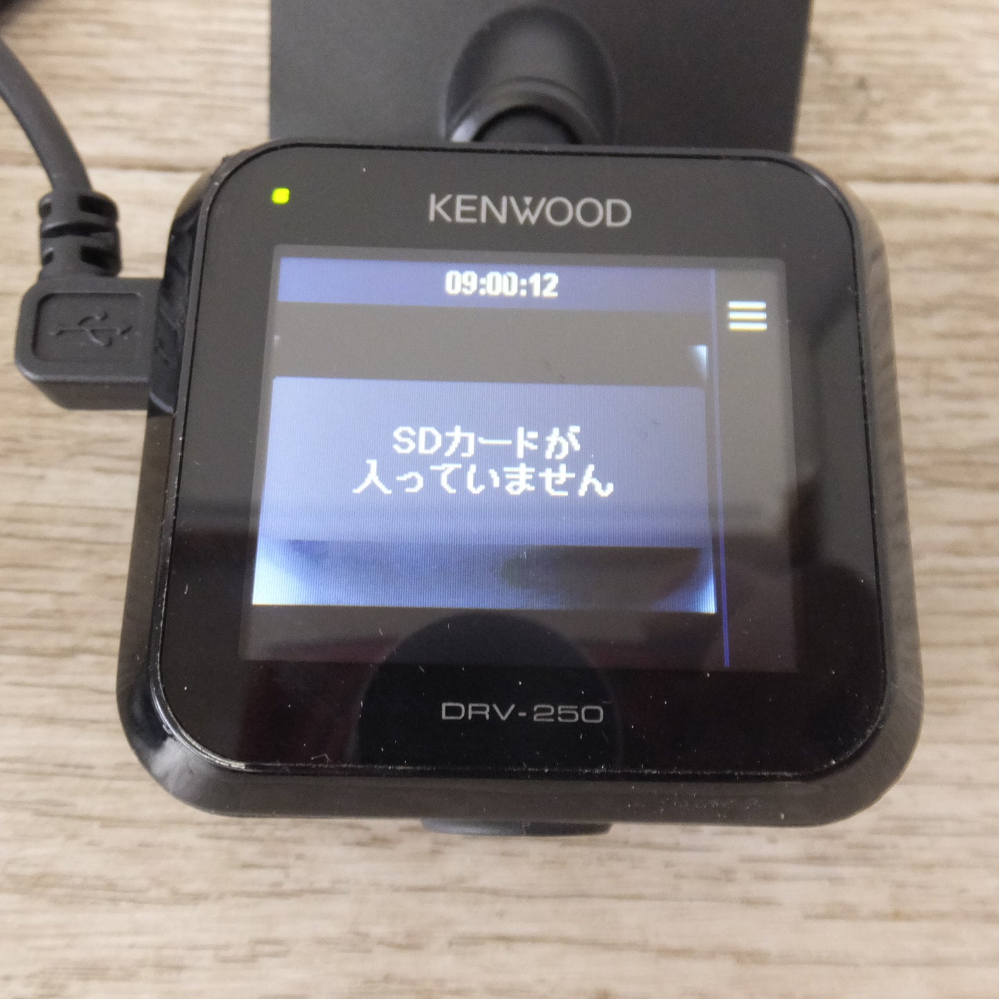 [送料無料] ★ケンウッド KENWOOD ドライブレコーダー DRV-250　SDカードなし(49)★