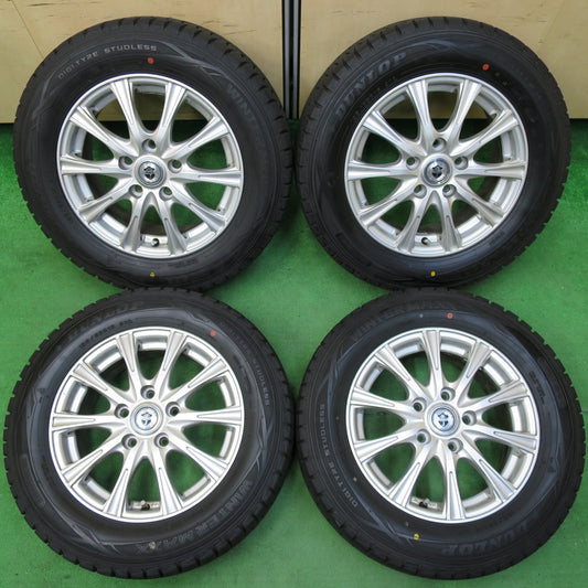 *送料無料* バリ溝！9.5分以上★スタッドレス 195/65R15 ダンロップ ウインターマックス WM01 JOKER ジョーカー 15インチ PCD114.3/5H★4061104イス