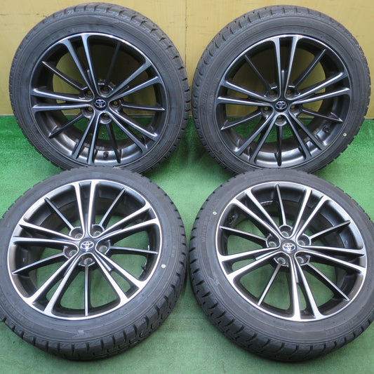 バリ溝！22年！9.5分★トヨタ ZN6 86 スバル BRZ 純正 215/45R17 スタッドレス ダンロップ ウインターマックス WM02 17インチ PCD100/5H★6042902NJス