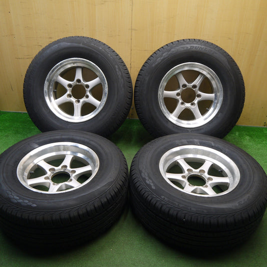 バリ溝！9.5分★265/70R16 ダンロップ グラントレック PT3 ブレイクロック LG-056 東京車輪 16インチ PCD139.7/6H★6012706Hノ