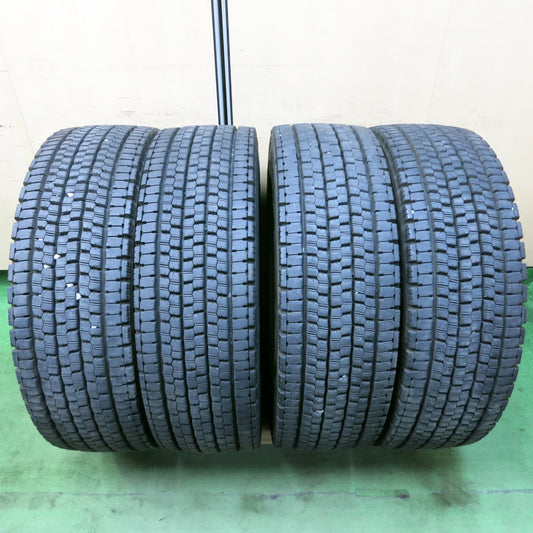 バリ溝！24年！9.5分★トラック タイヤ 245/70R19.5 136/134J スタッドレス ブリヂストン W999 19.5インチ★5053003ナスタ