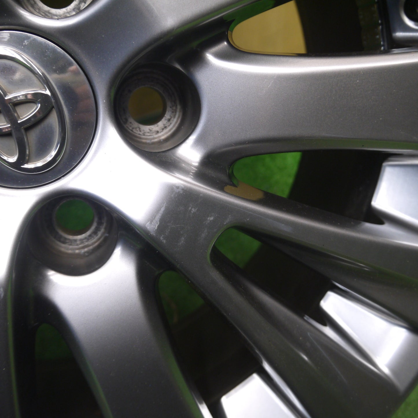 [送料無料] キレイ★トヨタ 20系 アルファード ヴェルファイア 純正 ホイール 18インチ 18×7.5J PCD114.3/5H★4122711Hホ